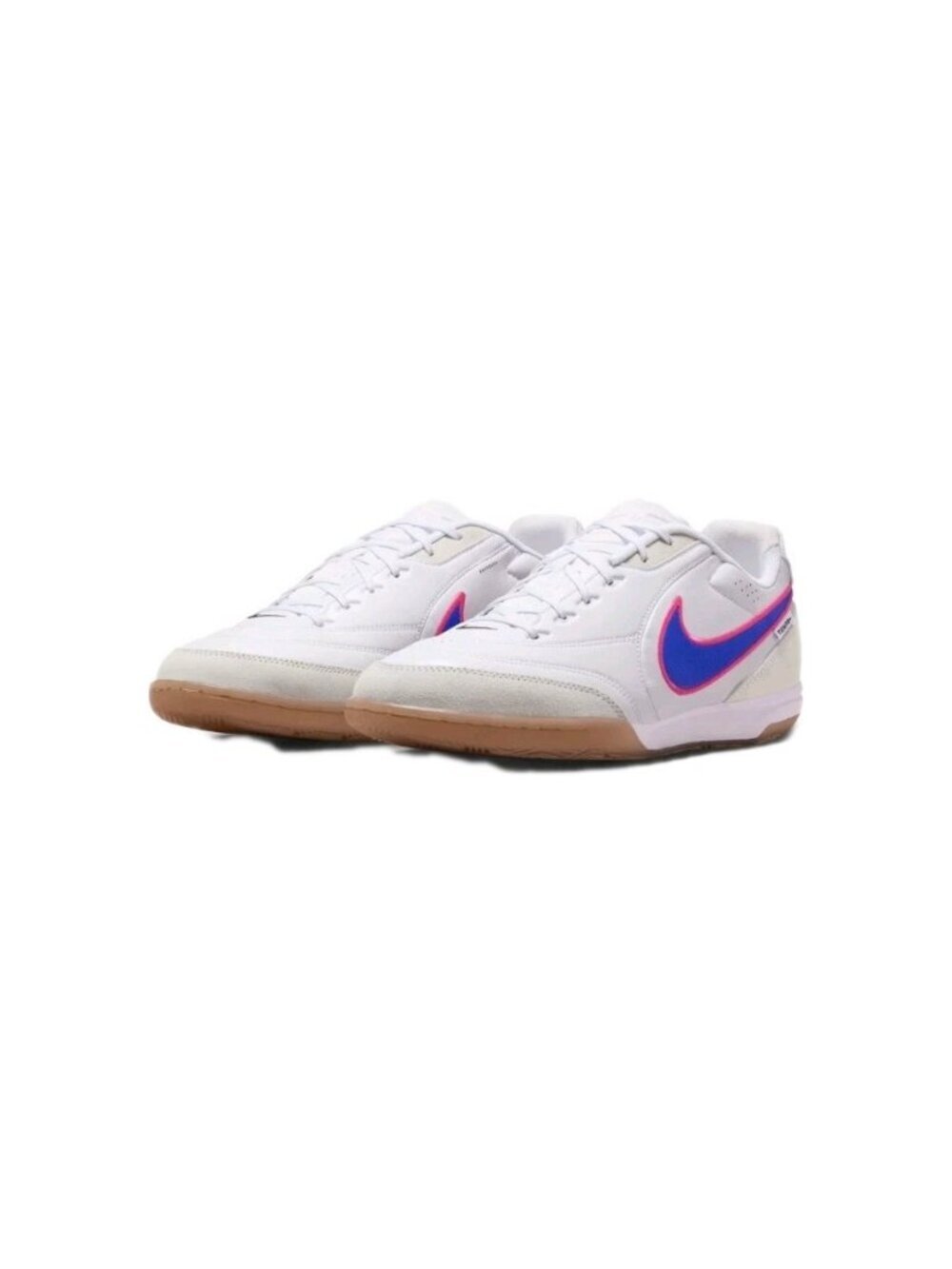 Nike Tiempo Streetgato Soccer Shoes HQ7017-146 White Blue Pink Men’s Size 9